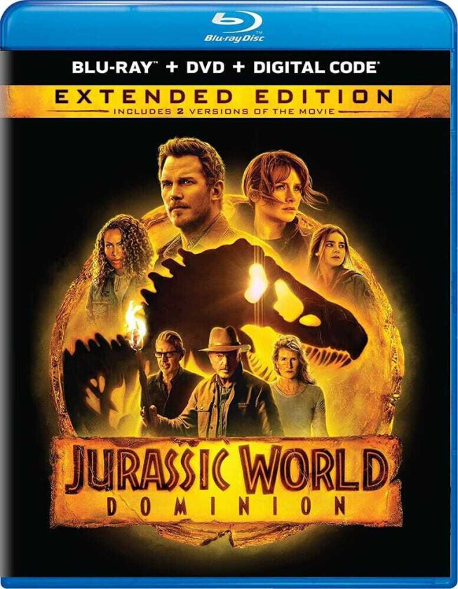 Jurassic World Dominion Bluray