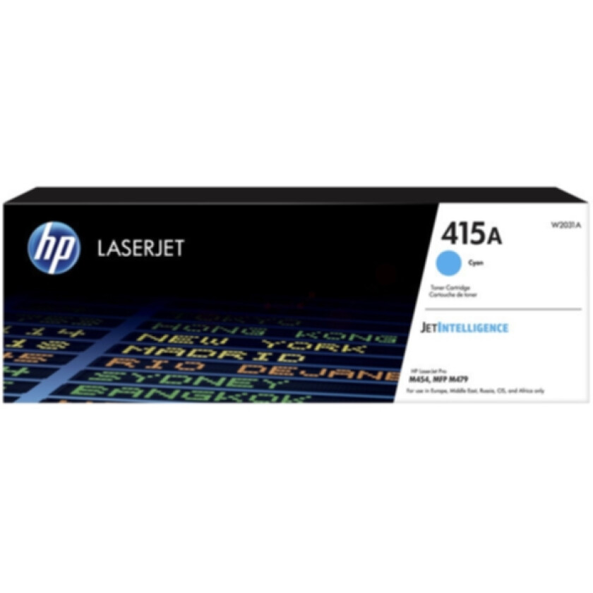 LaserJet 415A Cyan Toner Cartridge