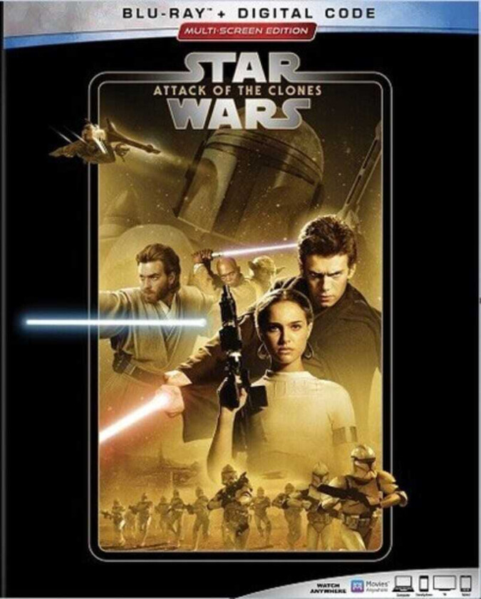 Star Wars: Attack Of The Clones Bluray