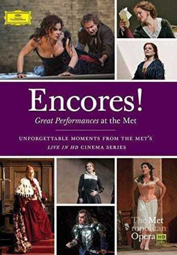 Encores Great Performances At The Met DVD