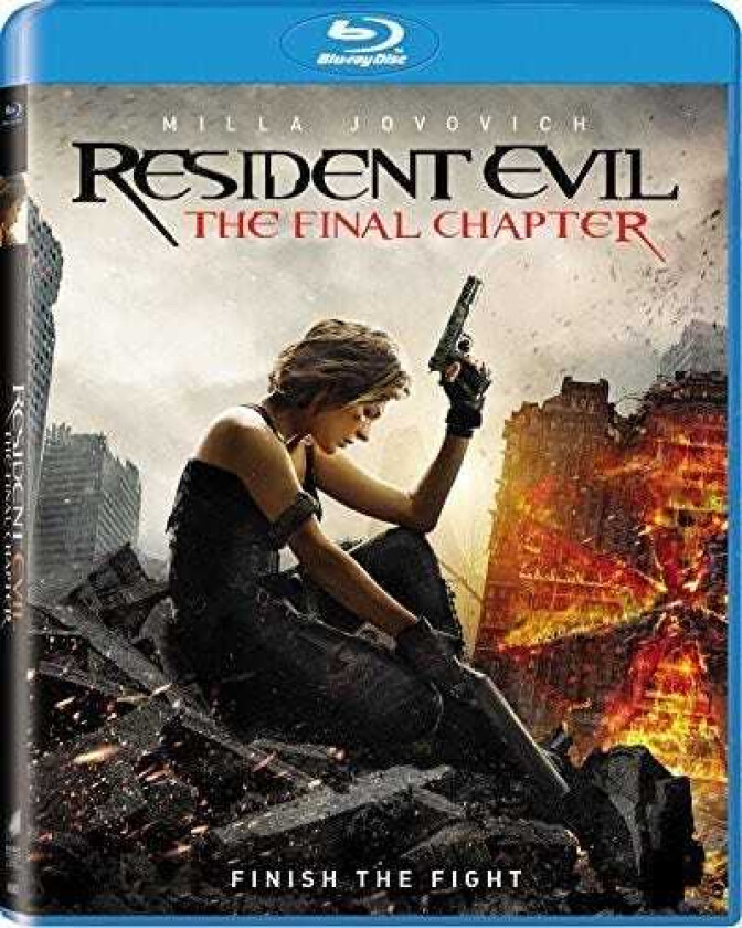 Resident Evil: Final Chapter Bluray