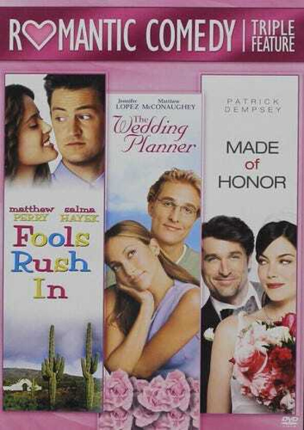 Fools Rush In / Made Of Honor / Wedding Planner DVD