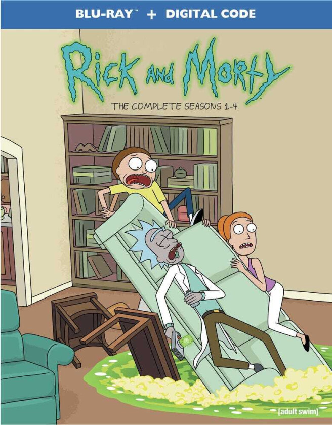 Rick & Morty Sesong 14 Bluray