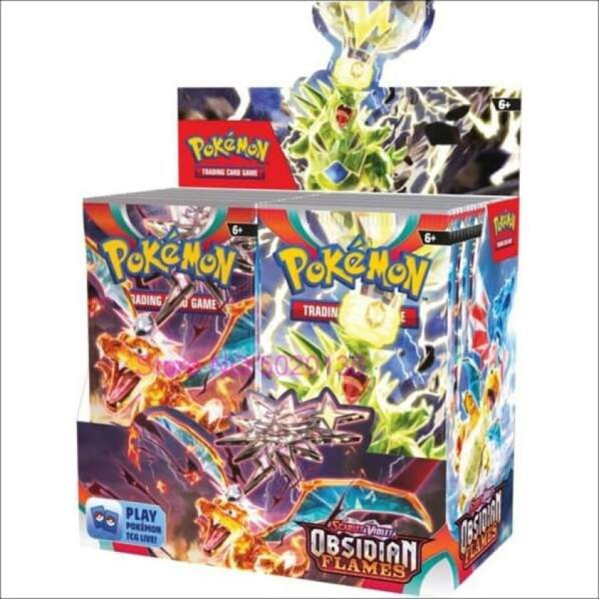Pokémon-kort TCG: XY Evolutions Forseglet Boosterboks Obsidian Flames Obsidian Flames