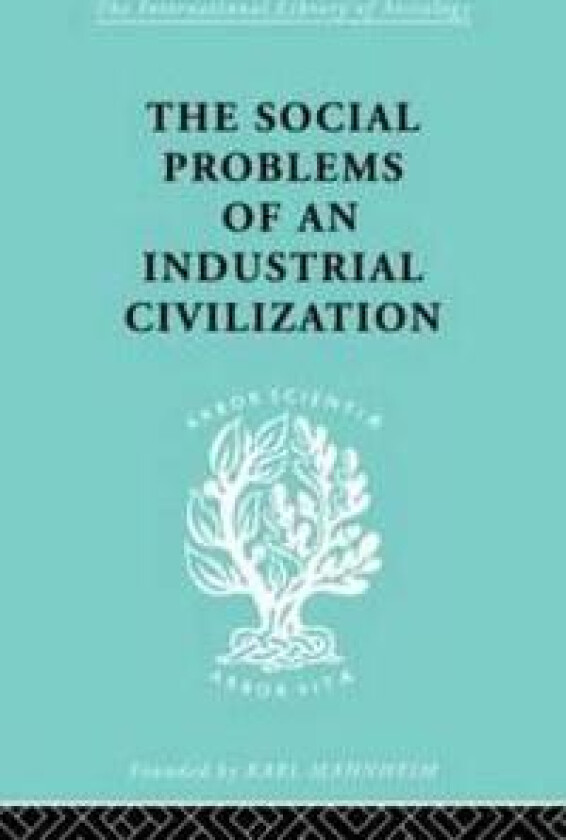 The Social Problems of an Industrial Civilisation