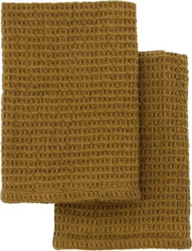 Oppvaskklut 30x30 cm 2 stk mørk oliven