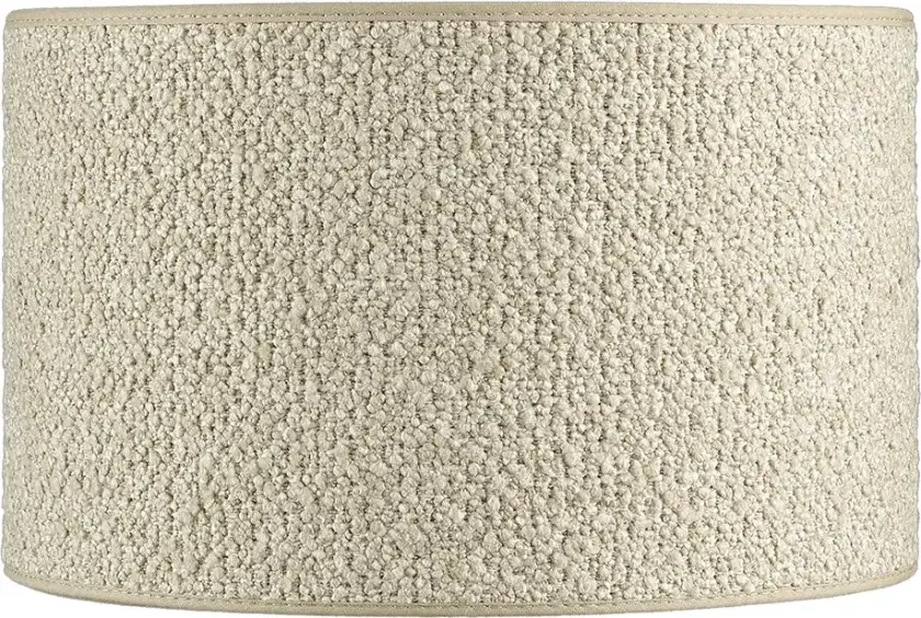 Lampeskjerm Sylinder Stor Rhyme beige