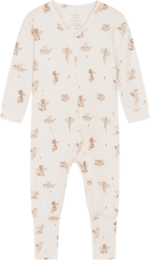 Hust And Claire Bambus Mulle Pysj Ivory