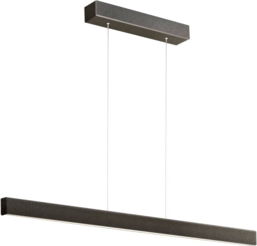 Broll LED-pendellampe, antrasitt, stål, lengde 100 cm