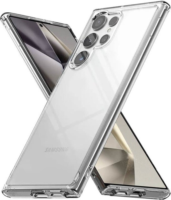 Silikondeksel gjenomsiktig Samsung Galaxy S25 Ultra