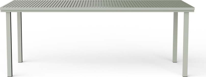 19 Outdoors - Dining Table 2005 x 900 Grey - Utendørs spisebord - Butterfield Brothers - Grå - Metall