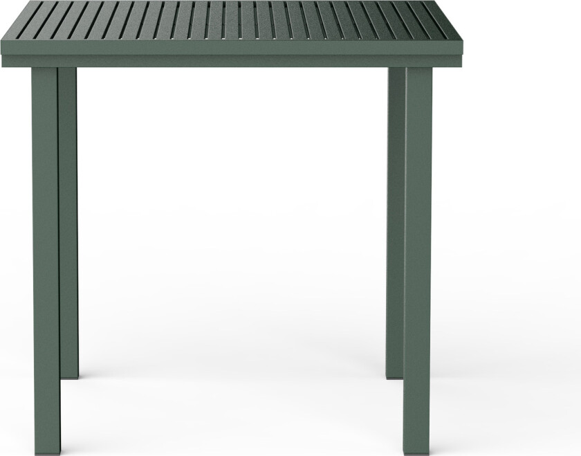 19 Outdoors - Dining Table 805 x 805 Green - Utendørs spisebord - Butterfield Brothers - Grønn - Metall