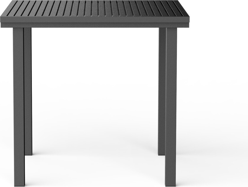 19 Outdoors - Dining Table 805 x 805 Black - Utendørs spisebord - Butterfield Brothers - Svart - Metall