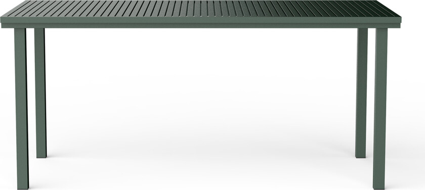 19 Outdoors - Dining Table 1675 x 805 Green - Utendørs spisebord - Butterfield Brothers - Grønn - Metall