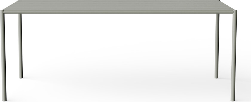 Sine - Dining Table 1890 x 945 Grey - Utendørs spisebord - Note Design Studio - Grå - Metall