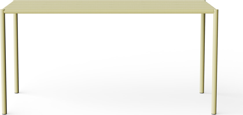 Sine - Dining Table 1510 x 755 Yellow - Utendørs spisebord - Note Design Studio - Gul - Metall