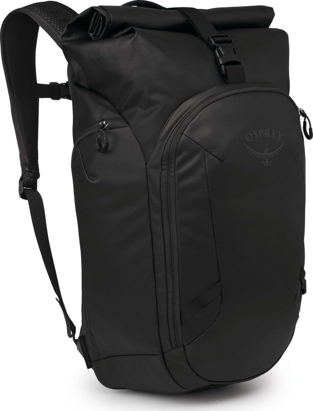 Transporter Roll Top Pack Raven Black/Black