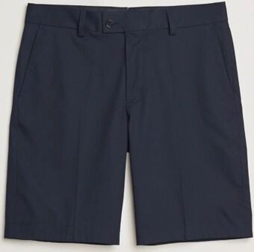 Boss CAMEL Peet Cotton Pleated Shorts Dark Blue