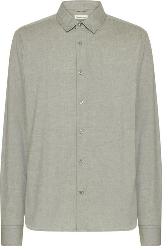 Regular Fit Light Twill Shirt Burned Olive