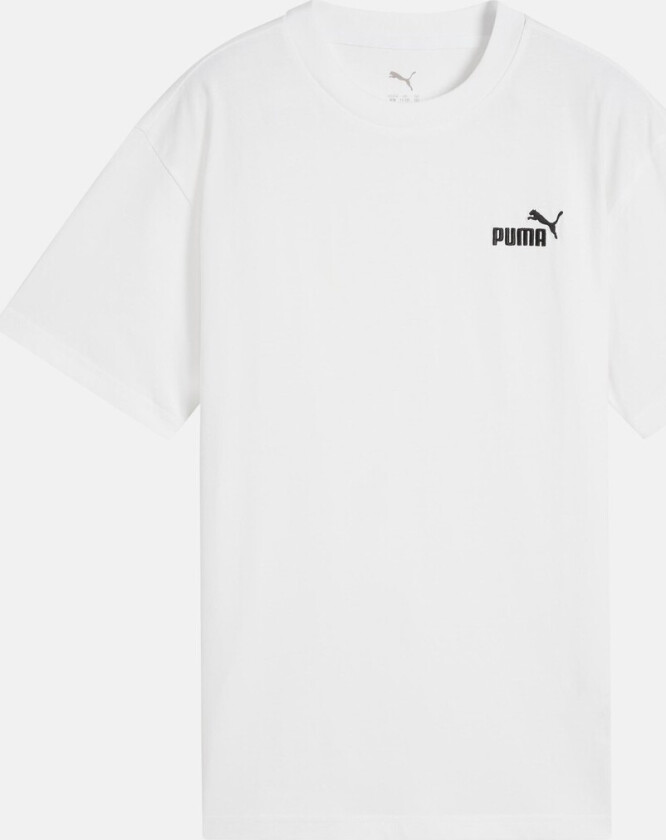 ESS Small No. 1 Logo Relaxed T, Puma White, 164, T-shirts