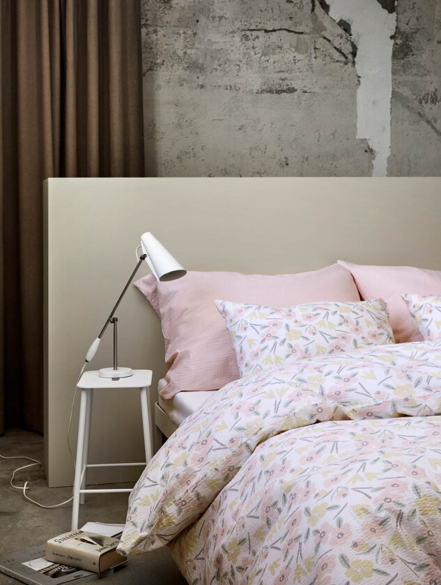 Dorthe sengesett lys rosa