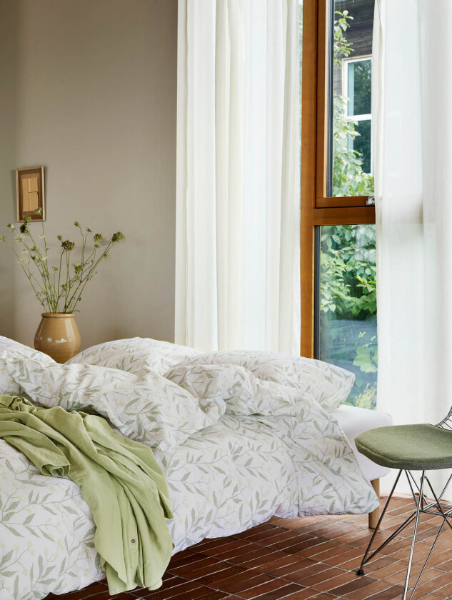 Thale sengesett grønn