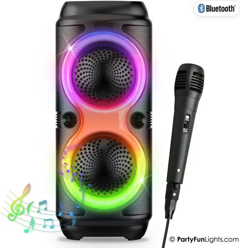 Karaoke Speaker with Microphone - (605608)