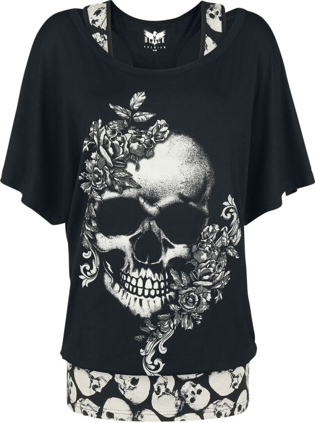 T-skjorte - When The Heart Rules The Mind - S til 5XL - Damer - svart