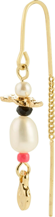 LENNOX single øredobb gullbelagt