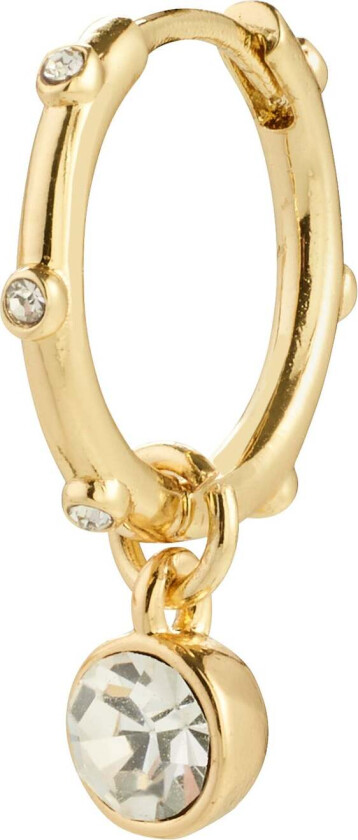 SUNNY single øredobb gullbelagt