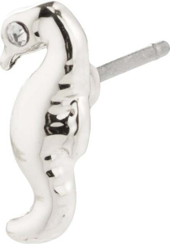 LYRIC single øredobb sølvbelagt