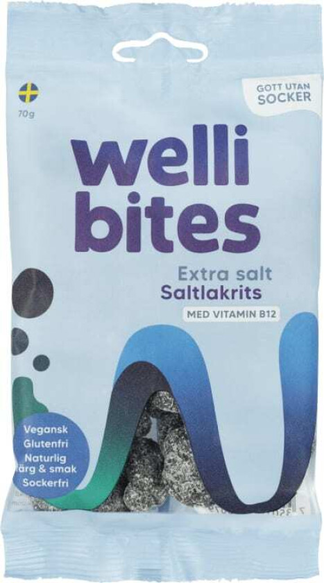 Salt Lakris Sukkerfri 70g