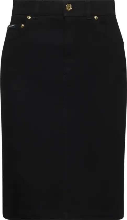 Dame, Skjørt, Svart, 3XS