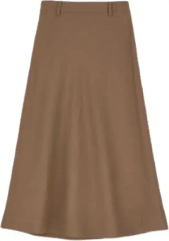 Dame, Skjørt, Brun, S