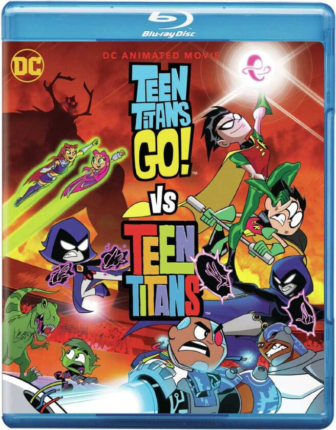 Teen Titans Go Vs Teen Titans Bluray