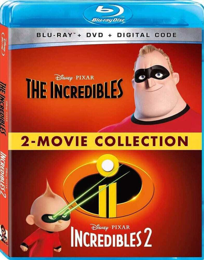 Incredibles / Incredibles 2: 2Movie Collection Bluray