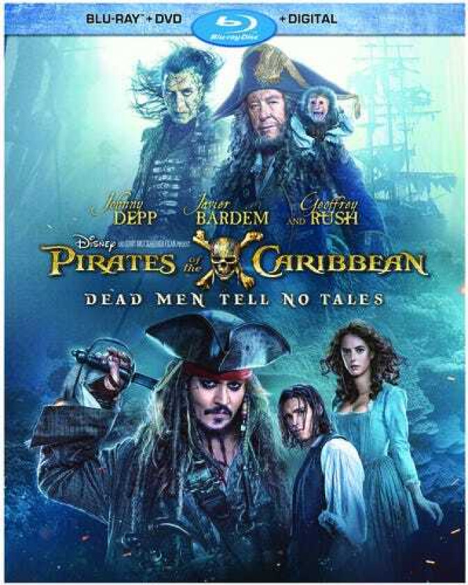 Pirates Of The Caribbean: Dead Men Tell No Tales Bluray