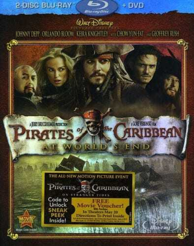 Pirates Of The Caribbean: At World's End Bluray