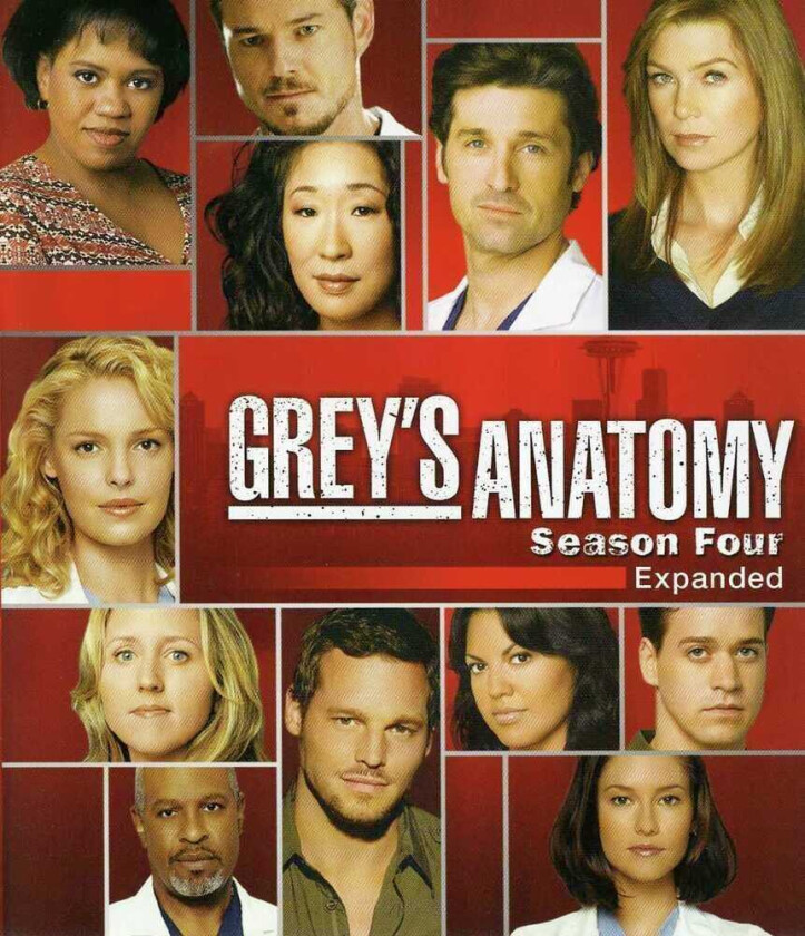 Grey's Anatomy Sesong 4 Bluray