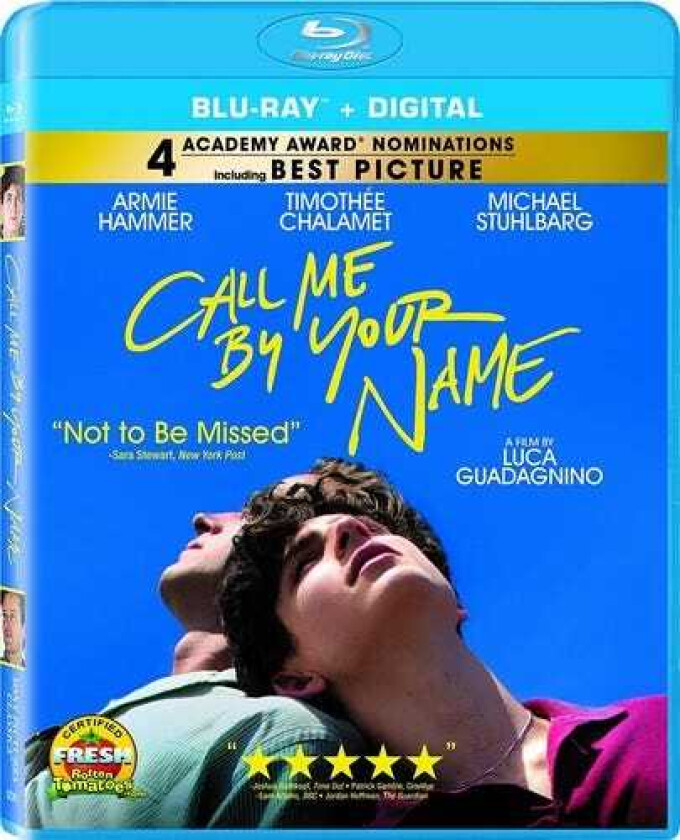 Call Me By Your Name Bluray