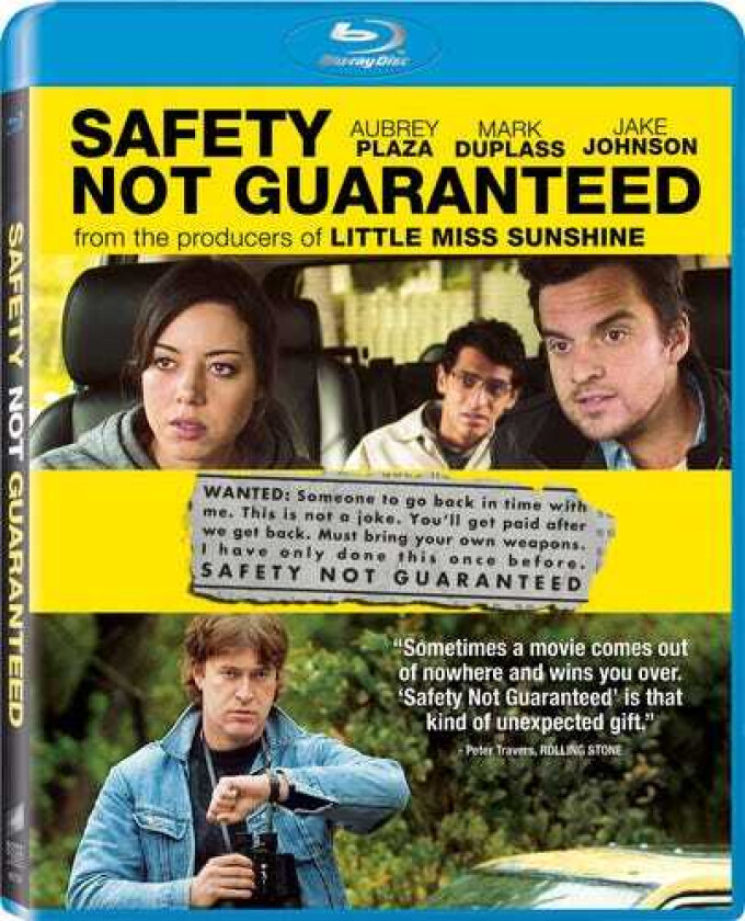Safety Not Guaranteed Bluray