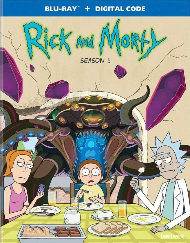 Rick & Morty Sesong 5 Bluray