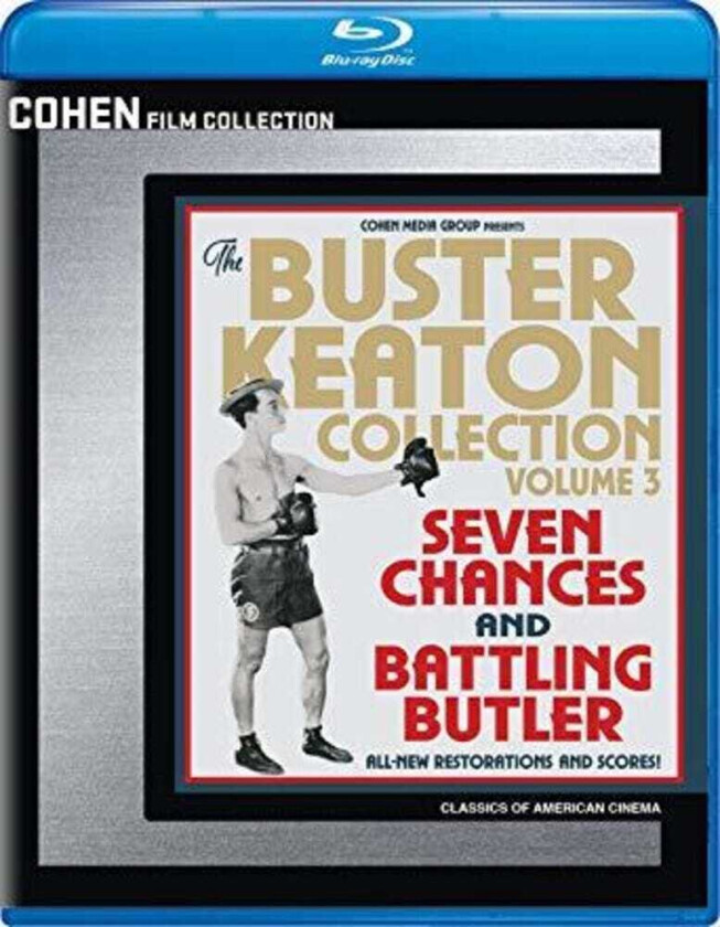 Buster Keaton Collection 3 Bluray