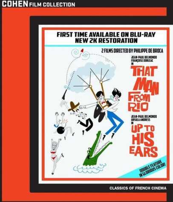 That Man From Rio / Up To His Ears Bluray