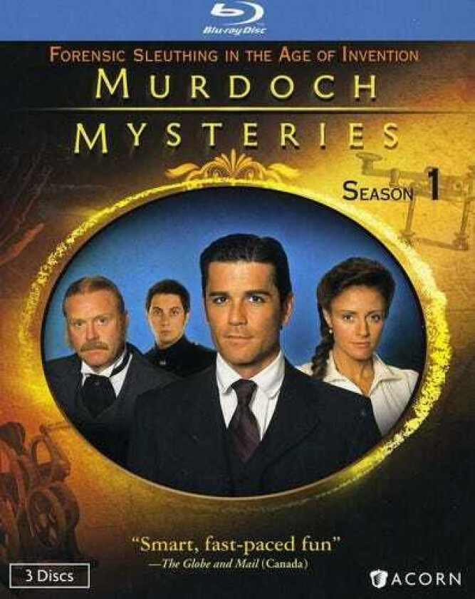 Murdoch Mysteries Sesong 1 Bluray