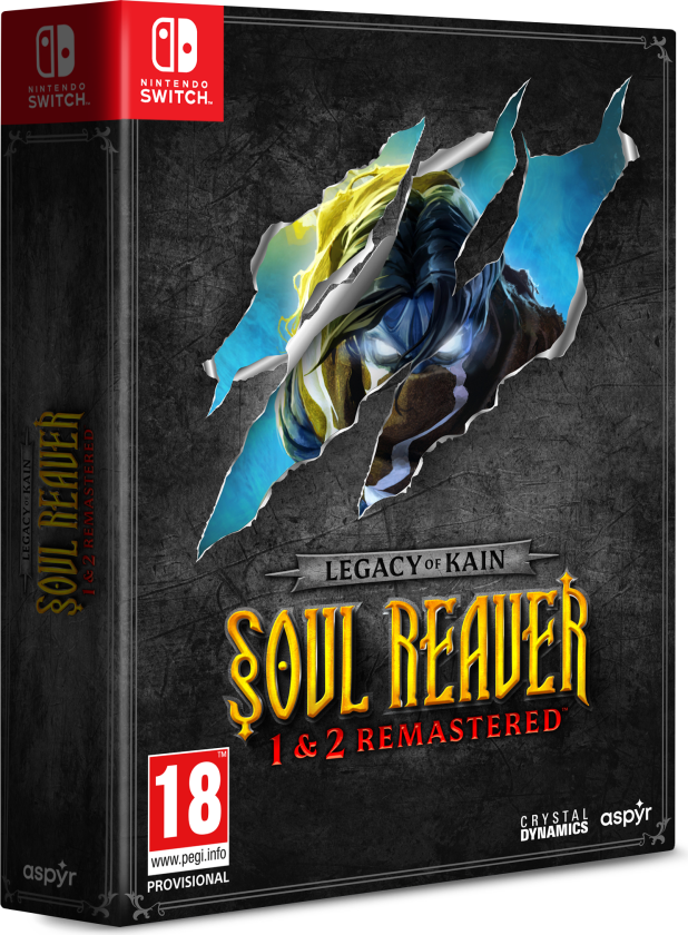 Legacy Of Kain Soul Reaver 1&2 Remastered Deluxe Edition Spill