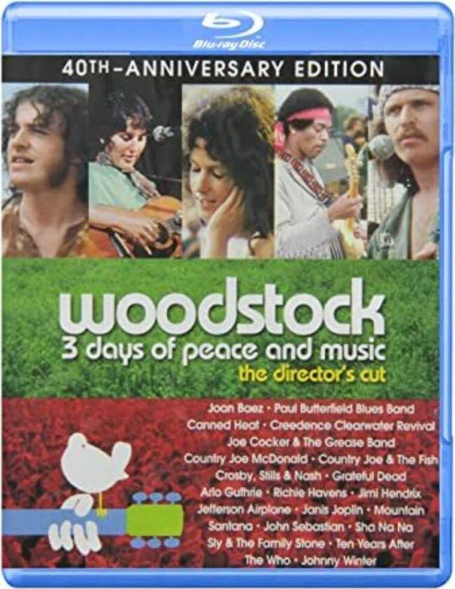Woodstock: 3 Days Of Peace & Music Bluray
