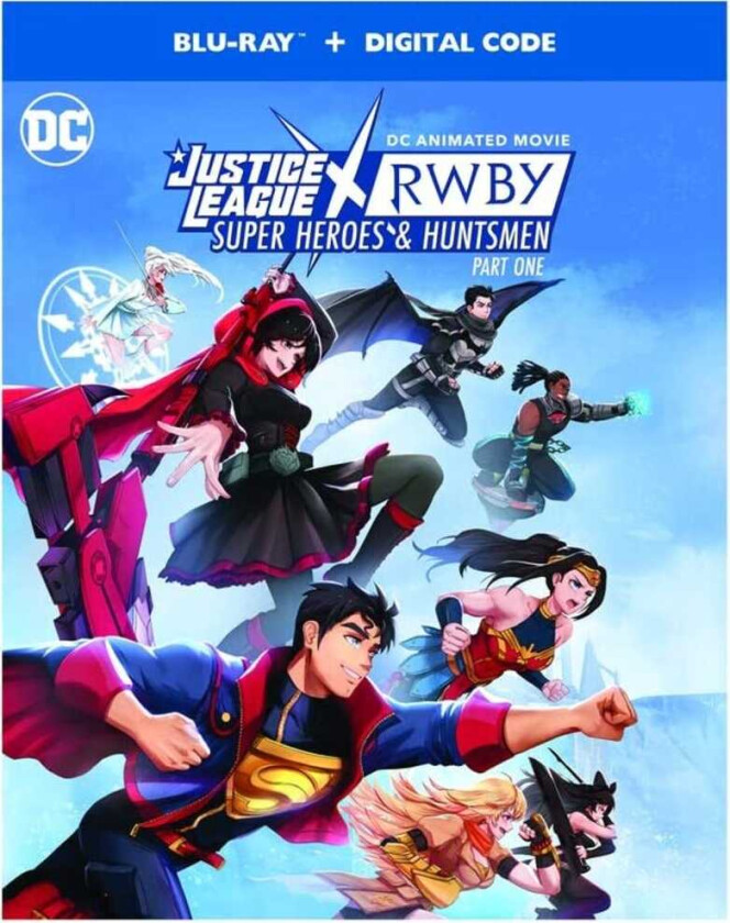 Justice League X Rwby: Super Heroes & Part 1 Bluray