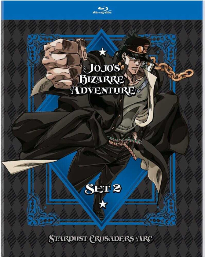 Jojo's Bizarre Adventure Set 2: Stardust Crusaders Bluray