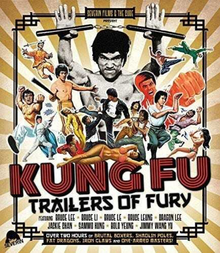Kung Fu Trailers Of Fury Bluray